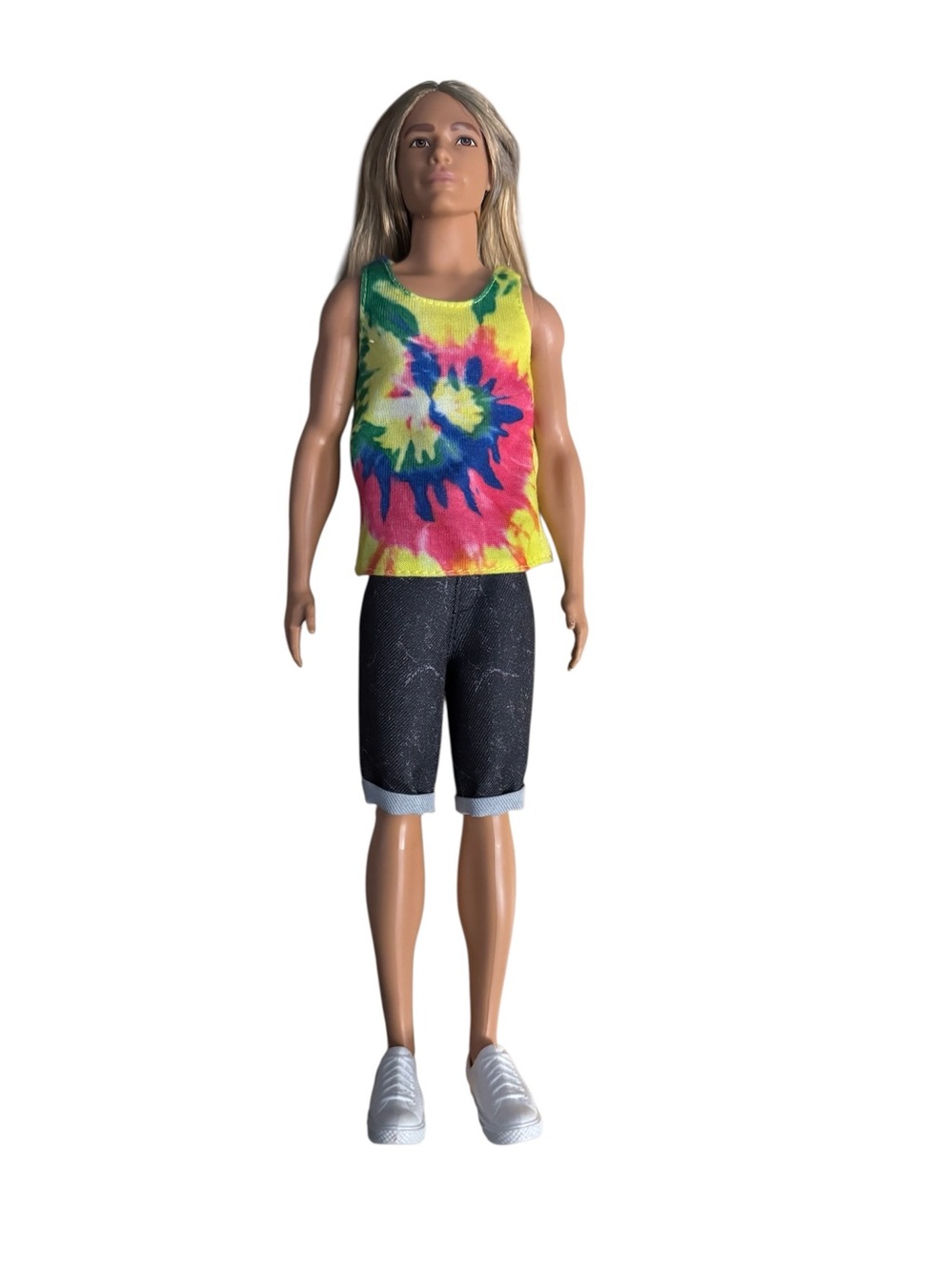 Barbie 2019 Fashionistas #138 Ken Doll with Long Blonde Hair